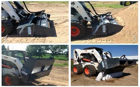 sandbagging machine skid steer|sand bagger skid steer.